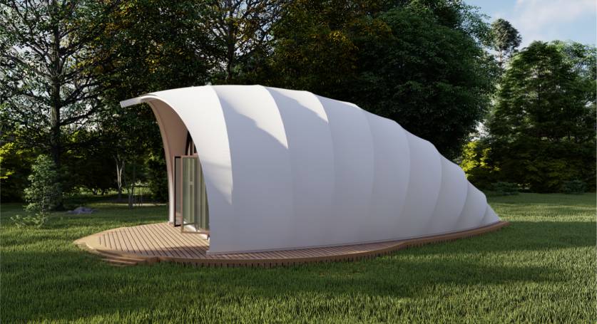 星空帐篷酒店建造